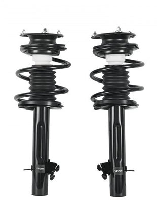Front Shock Absorber Strut Assembly, 2Pcs Shock and Strut Assembly with Coil Spring, Compatible with 2002-2006 Mini Cooper Convertible, Automotive Replacement Struts for OE 172265 / 172266