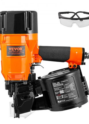 Coil Siding/Framing Nailer CN83N, 2" to 3-1/4" 15 Degree Pneumatic Siding Nail Gun with Tool-Less Depth Adjustment, 70-120PSI Air Coil Nailer for Siding Sheathing Wooding Fencing Decking