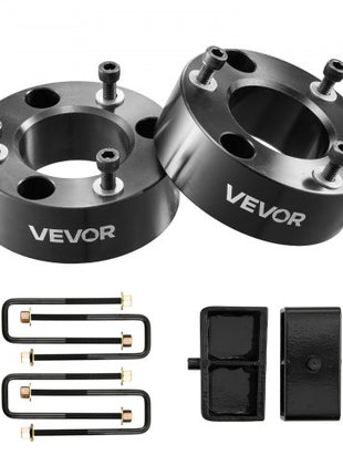 3 Inch Front and 2 Inch Rear Leveling Lift Kit for 2007-2023 Silverado 1500 2WD/4WD, 2007-2023 Sierra 1500 2WD/4WD, Chassis Level Kit with 2 Front Strut Spacers, 2 Rear Lift Blocks, 2 U-Bolts