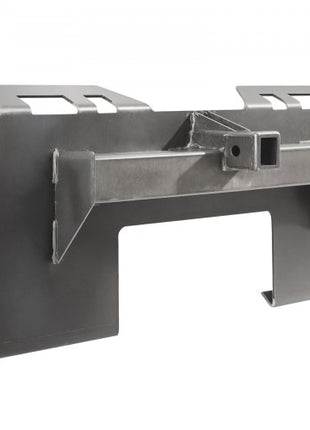 Skid Steer Attachment Plate, 1/4" Thick Skid Steer Mount Plate with 2.28" Hitch Receiver, 3000 LBS Quick Attachment Loader Plates, Compatible with Deere, Kubota, Bobcat, Mahindra Steer, Tractor