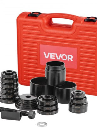 Wheel Bearing Press Kit, 23 PCS FWD Bearing Puller Tools, for Front Wheel Drive Bearing Removal and Installation, Wheel Bearing Tool with Sliding Screw, Bushings, Sleeve Plates, Storage Case
