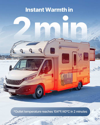 Diesel Heater, 8KW, DC 12V/24V, All in One Portable Diesel Air Heater with Remote Control and LCD Screen, Fast Heating Low Noise, 1.3 Gal Fuel Tank for Vehicles, Vans, RVs, Campers, and Trucks