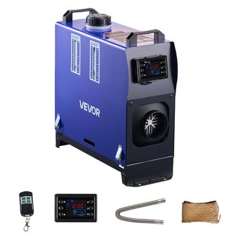 Diesel Heater, 8KW, DC 12V/24V, All in One Portable Diesel Air Heater with Remote Control and LCD Screen, Fast Heating Low Noise, 1.3 Gal Fuel Tank for Vehicles, Vans, RVs, Campers, and Trucks
