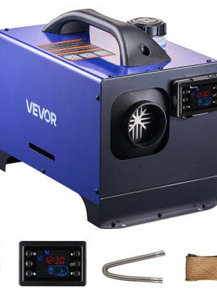 Diesel Heater, 8KW, DC 12V/24V, All in One Portable Diesel Air Heater with Remote Control and LCD Display, Fast Heating Low Noise, 1.3 Gal Fuel Tank for Vehicles, RVs, Vans, Tractors and Trucks