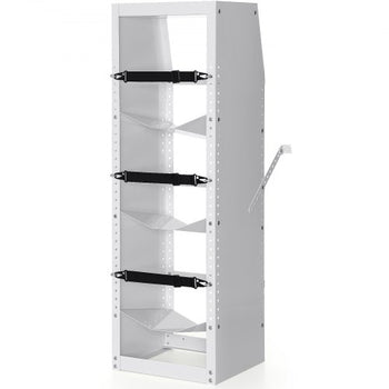 Refrigerant Tank Rack, with 3 x 30-50lb Bottle Tanks, Cylinder Tank Rack 14.64x13.97x46.06 in, Refrigerant Cylinder Rack Gas Cylinder Racks and Holders for Freon, Gases, Oxygen, Nitrogen