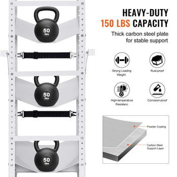 Refrigerant Tank Rack, with 3 x 30-50lb Bottle Tanks, Cylinder Tank Rack 14.64x13.97x46.06 in, Refrigerant Cylinder Rack Gas Cylinder Racks and Holders for Freon, Gases, Oxygen, Nitrogen