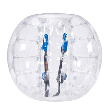 Inflatable Bumper Ball 1-Pack, 4FT/1.2M Body Sumo Zorb Balls for Teen & Adult, 0.8mm Thick PVC Human Hamster Bubble Balls for Outdoor Team Gaming Play, Bumper Bopper Toys for Garden, Yard, Park
