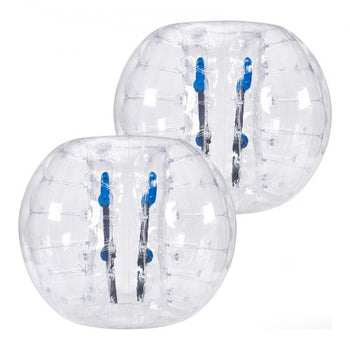 Inflatable Bumper Balls 2-Pack, 4FT/1.2M Body Sumo Zorb Balls for Teen & Adult, 0.8mm Thick PVC Human Hamster Bubble Balls for Outdoor Team Gaming Play, Bumper Bopper Toys for Garden, Yard, Park
