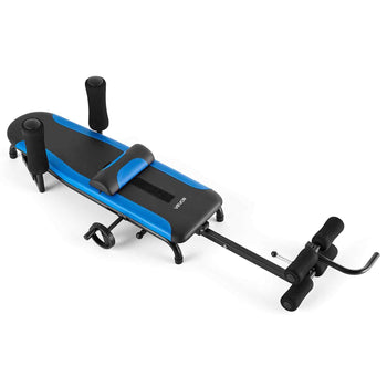 Inversion Table, 350 lbs Capacity Heavy Duty Back Inverter Stretcher, Inverted Table with Stable Structure, Adjustable Armrests, Decompression Tables for Shoulders, Neck, Back, Knees