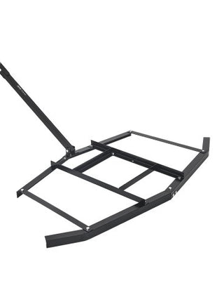 Drag Harrow, 66" Width Tow Behind Drag Harrow, Q235 Steel Driveway Grader with Adjustable Bars & Pin Hitch, Support up to 50 lbs, Tractor Driveway Harrow for ATVs, UTVs, Garden Lawn Tractors