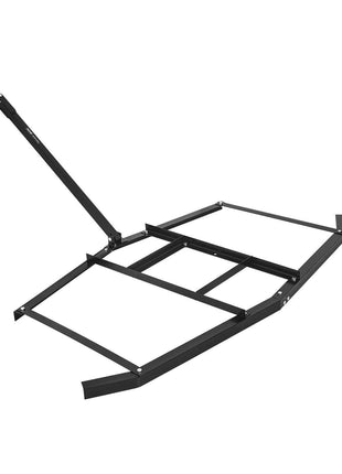 Drag Harrow, 74" Width Tow Behind Drag Harrow, Q235 Steel Driveway Grader with Adjustable Bars & Pin Hitch, Support up to 50 lbs, Tractor Driveway Harrow for ATVs, UTVs, Garden Lawn Tractors