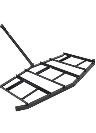 Drag Harrow, 84" Width Tow Behind Drag Harrow, Q235 Steel Driveway Grader with Adjustable Bars & Pin Hitch, Support up to 50 lbs, Tractor Driveway Harrow for ATVs, UTVs, Garden Lawn Tractors