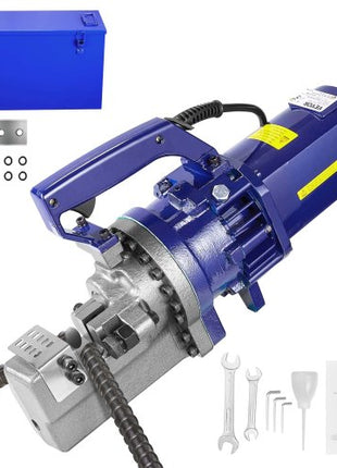 Electric Rebar Cutter, 1700W Portable Electric Hydraulic Rebar Cutter, Cutting up to 1 Inch #8 4-25mm Rebar within 5 Seconds,110V,with Easy to Carry Stainless Box