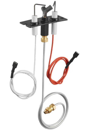 Gas Pilot Assembly, OE 2090-012, 2198-012, SRV2090-012 Fireplace Gas Pilot Assembly, Natural Gas Ignition Replacement, Fit Heatilator, Heat & Glo, Quadra-Fire, Outdoor Lifestyles, Majestic