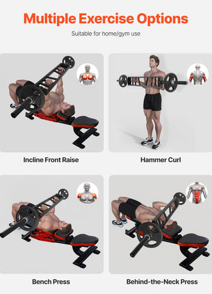 Multi-Grip Barbell, 2-inch 3 Positions Swiss Bar, 550 LBS Capacity Heavy Duty Swiss Barbell Training Equipment, with 2 Collars and Knurled Grips, for Home Gym, Support Pressing, Lifting Curls