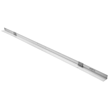 Concrete Screed Blade 12 ft Length Aluminum Alloy Board Leveling Tool, 5.3 in Wide Straight Edge, Wide Coverage, Replacement Surface Leveler for Driveway, Patio, Sidewalk, Garage Floor Finishing