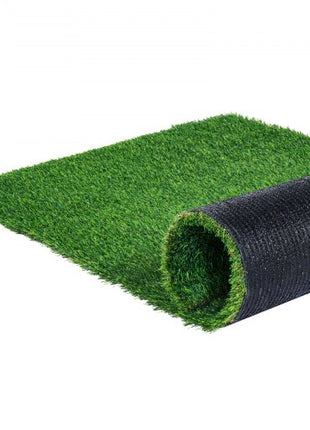 Artifical Grass, 5 x 10 ft Rug Green Turf, 1.38"Fake Door Mat Outdoor Patio Lawn Decoration, Easy to Clean with Drainage Holes, Perfect For Multi-Purpose Home Indoor Entryway Scraper Dog Mats