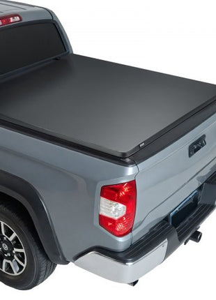Soft Roll-Up Truck Bed Tonneau Cover, Compatible with 2014-2018 Chevy Silverado/GMC Sierra 1500 (2019 LD/Limited), Fits 5.8 ft (5 ft 9 in/69 in) Bed, PVC Tonneau Cover with Aluminum Alloy Bars