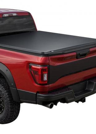 Soft Roll-Up Truck Bed Tonneau Cover, Compatible with 2017-2025 Honda Ridgeline, Fits 5 ft (5 ft 4 in/64 in) Bed, Triple-Layer Heavy-Duty PVC Tonneau Cover with Three Aluminum Alloy Support Bars