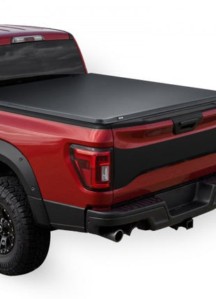 Soft Roll-Up Truck Bed Tonneau Cover, Compatible with 2020-2025 Chevy Silverado/GMC Sierra 2500 3500 HD, Fits 6.9 ft (6 ft 10 in/82 in) Bed, PVC Tonneau Cover with Aluminum Alloy Support Bars