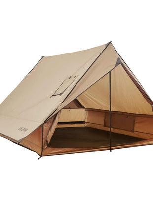 Camping Hot Tent, 2 Persons Cabin Tent with Stove Jack & Poles, Waterproof Winter Tents Shelters with Fireproof Ground Mat, Portable 4 Season Tents for Hiking Fishing Hunting Backpacking