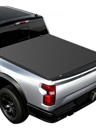 Soft Tri-Fold Truck Bed Tonneau Cover, Compatible with 2009-2025 Dodge Ram 1500 (Incl. Classic & New) 5.7 ft (67.4 in) Bed, Fleetside Without Rambox, Split Tailgate, and Track System, Waterproof