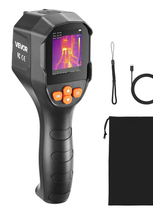 Thermal Camera, TISR Super Resolution 240x180, Thermal Imaging Camera with 2MP Visual Camera, 96x96 IR Resolution, 25HZ Refresh Rate, -4°F to 1022°F, 4 Image Modes & 6 Color Palettes
