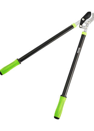 Loppers for Tree Trimming, 32 inch Garden Anvil Trimmer with Compound Action, Sharp Steel Blade, Heavy Duty Tree Branch Cutter Up to 2 inch Dia Cut Capacity, Ergonomically Designed Handles