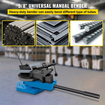 SBG-40 Metal Scroll Bender High-Hardened Steel Scroll Bender Combination of Scroll Radius and Angle Bending Universal Metal Rod Bender For Steel Brass Cooper Aluminum