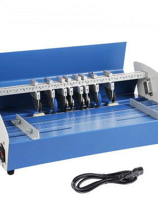 Electric Creasing Machine 21 Inch Paper Creasing Scoring Machine 3 in 1 Creasing Machine with Heavy Duty Metal Present Multi-function