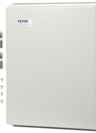 Outdoor Electrical Junction Box, 20.87 x 16.92 x 7.87 in, ABS Plastic Electrical Enclosure Box with Hinged Cover Stainless Steel Latch, IP67 Dustproof Waterproof for Outdoor Electrical Projects