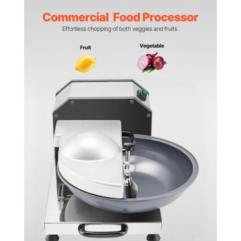 Food Processor & Vegetable Chopper, 3000RPM Food-Grade Stainless Steel Food Processor Chopper with S-Curve Blade, Multifunctional for Chopping Vegetables, Fruit, Grains, Nuts