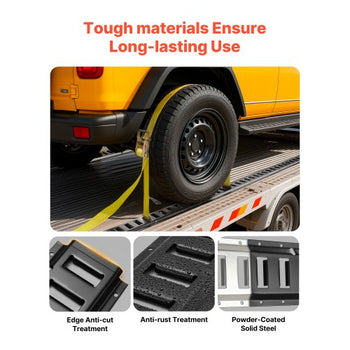E-Track Tie-Down Rail Kit, 4 Pack 7.7 ft E Track Rails, 26 Pcs Includes 2 Ratchet Straps & 8 O-Rings & 8 Tie-Offs with D-Ring & 8 End Caps, Fit for Garages Vans Trailers Motorcycles