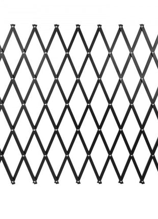 Single Folding Security Gate, 7 ft H x 7 ft W Folding Door Gate, Steel Accordion Security Gate, Flexible Expanding Security Gate, 360° Rolling Barricade Gate, Scissor Gate/Door with Padlock