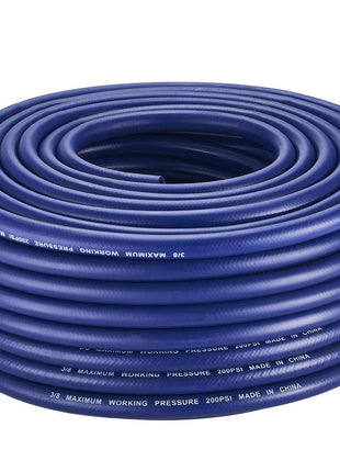 3/8 in Self Sinking Aeration Hose, 100 Ft Long Weighted Pond Aerator Hose Kit, Heavy Duty Rubber Pond Aeration Tubing, Flexible Airline for Lake Water Garden Aerators & Diffusers