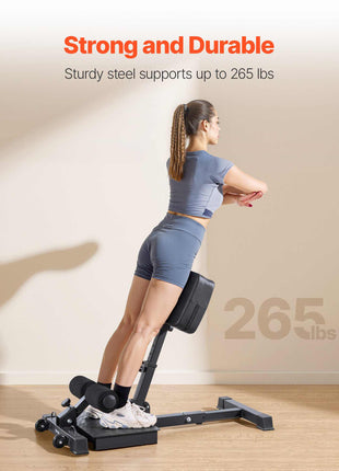 Sissy Squat Machine, Multi-Function Deep Sissy Squat Bench for Leg Muscle Training, Easy Setup & Foldable Core Waistline & Glute Workout Equipment, Leg Exercise Machine for Home Gym, Black