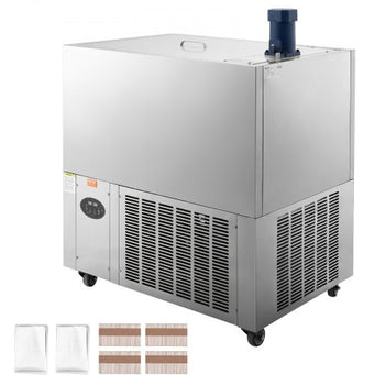 Commercial Popsicle Machine, 4 Mould Set - 120 PCS Ice Pops Making Machine, Stainless Steel Commercial Ice Lolly Maker, Ice Sticks Popsicle Machine for Bar, Cafes, Milktea Store (30PCS / Mould S