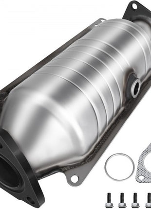 Catalytic Converter Compatible with 1998-2002 Honda Accord 2.3L, Direct-Fit High Flow Series Cat Converter, Stainless Steel Exhaust Converter Pipe with Flange Design & Gasket (OBD III Compliant)