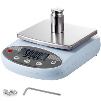 Analytical Balance, 2000g x 0.01g Accuracy High Precision Lab Scale, 13 Units Conversion Electronic Scientific Laboratory Scale, LCD Display Digital Jewelry Weighing Scale for Lab, Jewelry
