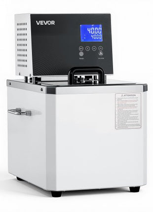 Laboratory High-Temperature Circulating Oil Bath, Up to 300?/572?, 10 L Lab Constant Temperature Heating Tank, 0.1? High Precision, Internal and External Dual Circulation, for Laboratory