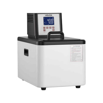 Laboratory High-Temperature Circulating Oil Bath, Up to 300℃/572℉, 15 L Lab Constant Temperature Heating Tank, 0.1℃ High Precision, Internal and External Dual Circulation, for Laboratory