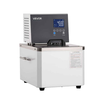Laboratory High-Temperature Circulating Oil Bath, Up to 100℃/212℉, 6 L Lab Constant Temperature Heating Tank, 0.05℃ High Precision, Internal and External Dual Circulation, for Laboratory