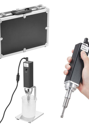 Portable Ultrasonic Homogenizer, 0.3 in Titanium Alloy Probe, 30KHz Ultrasonic Frequency, 50-300ml Capacity, Handheld and Desktop Dual Use, Sonicator Processor Cell Disruptor Mixer with Stand