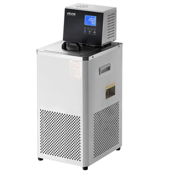 Laboratory Chiller Circulator, -30℃-100℃, 6 L Internal and External Dual Circulation, Low Temperature Cooling Liquid Circulator Pump Chiller, Recirculating Chiller Water Bath for Laboratory