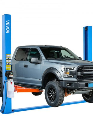 2 Post Lift, 9000 lbs Capacity, 220V 2.95 HP Powerful Motor, Two Post Car Lift Auto Hoist for Sedan SUV Pickup, Automotive Hoist 74.8 Inch Height for Home Garage, Repair Shop, Workshop, Blue