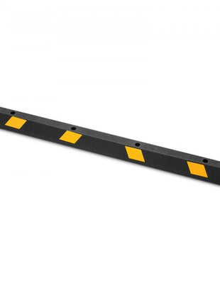 Parking Stopper, 72 Inch Heavy Duty Parking Aid for Garage, Rubber Curb Garage Floor Stopper with Reflective Strips, Vehicles Gadgets for Cars Vans Trucks Tire Wheel Guide Block Stops Bumpers