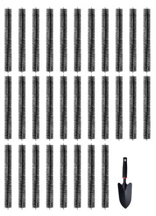 Gutter Brush, 120 Feet Total Length 4.33 inch Diameter Gutter Cleaning Tools, Ground-Level Gutter Brush Leaf Guard for 5 Inch Gutters, Easily Clear roof Leaves and Debris, 40 Pack
