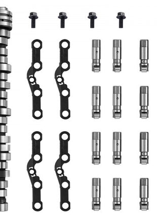 Lifter Camshaft Kit, 5-Piece Set, Gray Cast Iron Engine Cam, for 2009-2019 Dodge Ram 1500 5.7L, 2009 Dodge Durango 5.7L, Fits V8 5.7L Engines, Trucks / Large SUVs