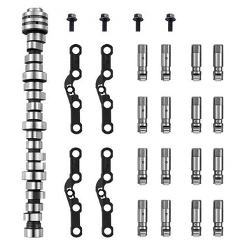 Lifter Camshaft Kit, 5-Piece Set, Gray Cast Iron Engine Cam, for 2009-2019 Dodge Ram 1500 5.7L, 2009 Dodge Durango 5.7L, Fits V8 5.7L Engines, Trucks / Large SUVs