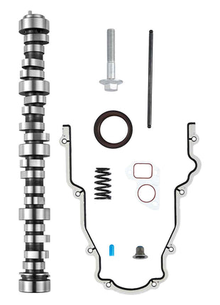 LS Truck Cam Kit, 9-Piece Set, Includes Timing Gasket, Pushrods Springs & Seals, Compatible with 1999-2013 GM Gen3/4 Norris Trucks, Fits 4.8L, 5.3L, 6.0L, 6.2L LS Engines, OE 12625437 SP011-16